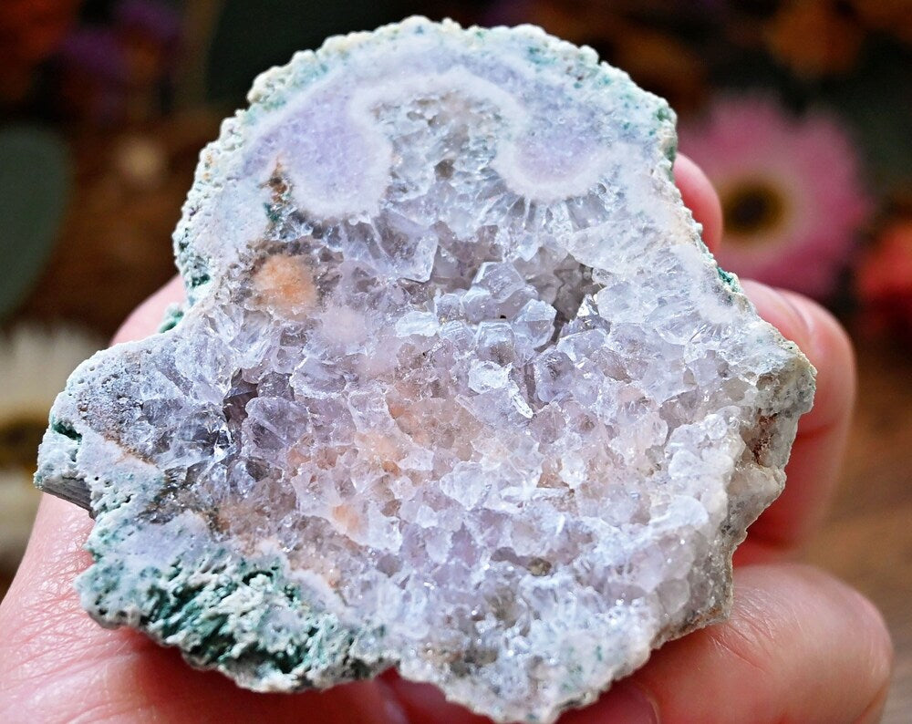 Pink Amethyst Slice #1