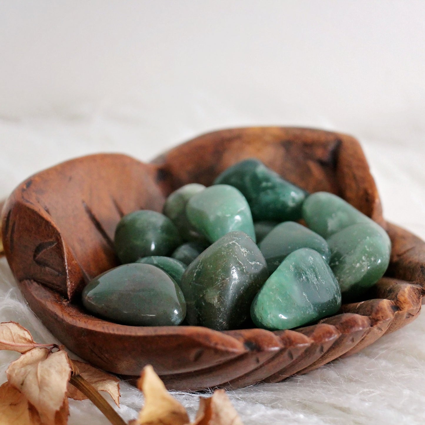 Green Aventurine Tumbles - Polished - Piece - Natural - Cut -Crystal - Gemstone - Rock - Heart Chakra - Love