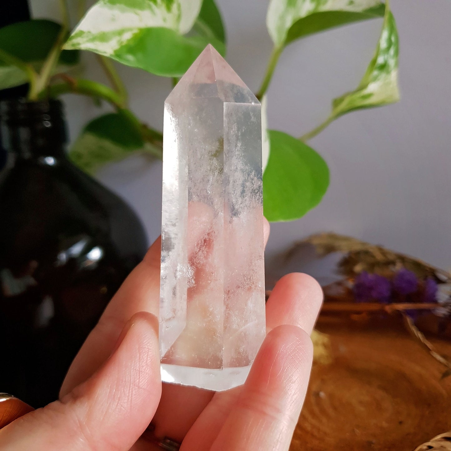 Clear Quartz Polished Point #10