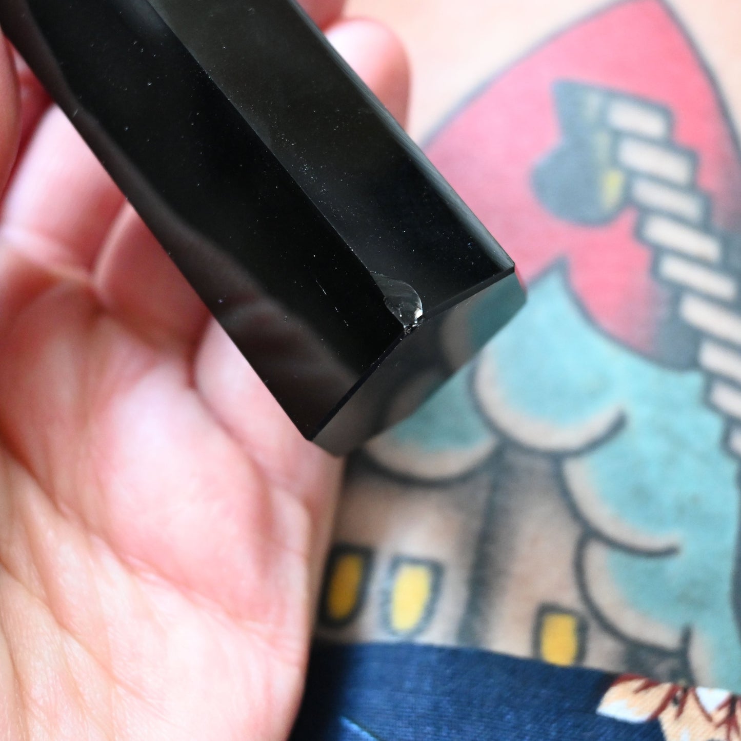 Slightly Imperfect - Black Obsidian Polished Point #5