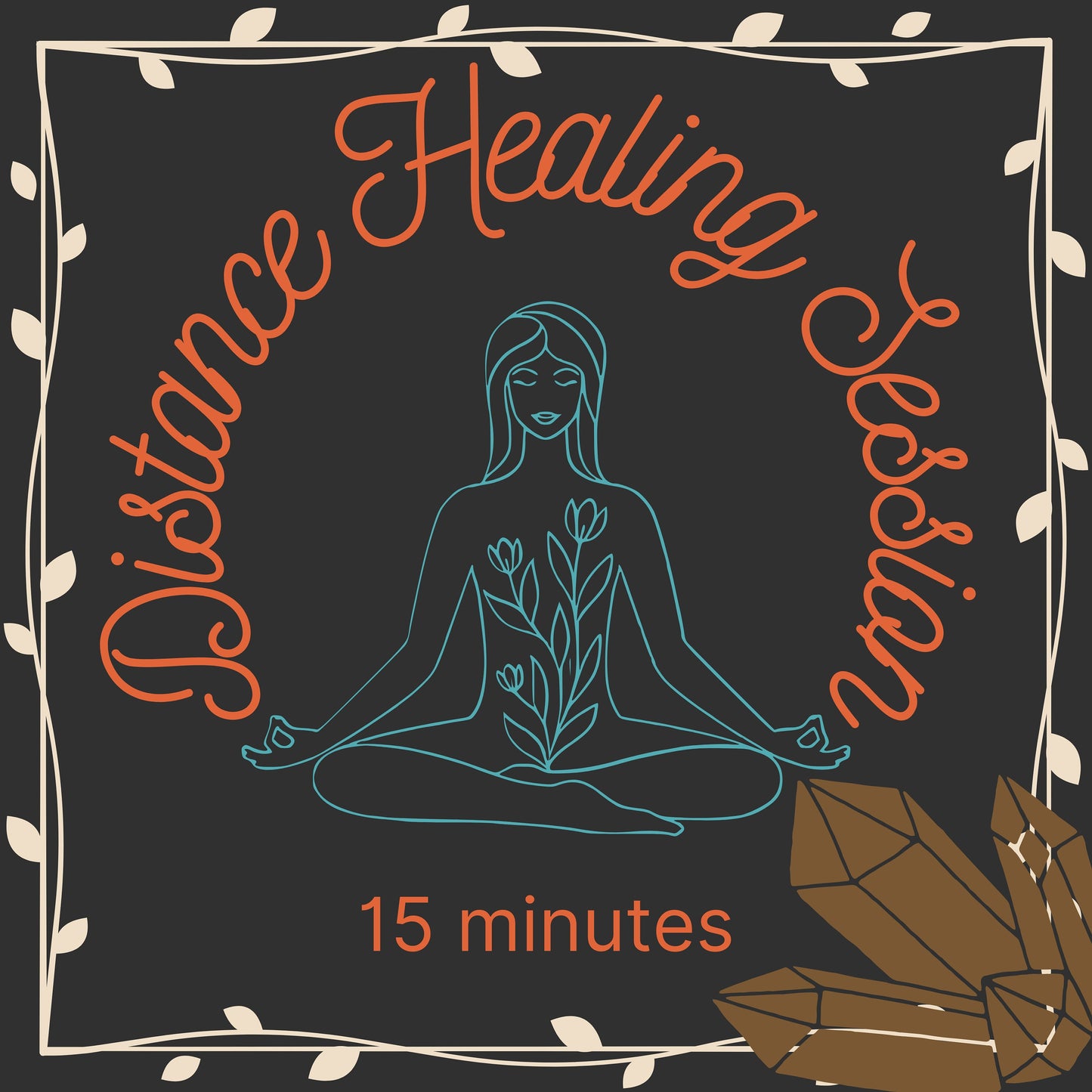 Distance Healing Session - 15 Minutes - Crystals - Gemstones - White Light - Energy - Intuitive - Spirit Guides - Guidance - PDF - Digital