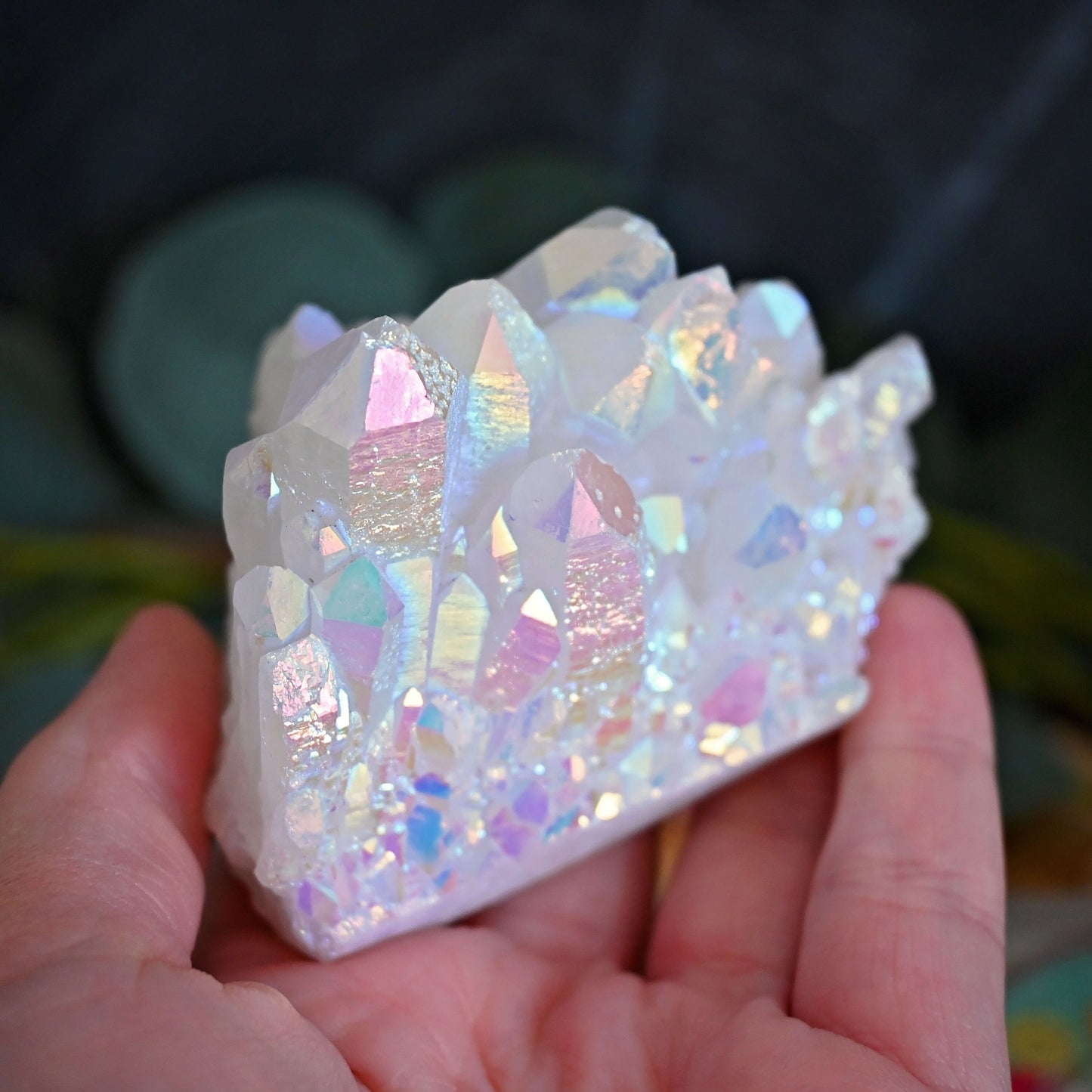 Angel Aura Quartz Cluster #4