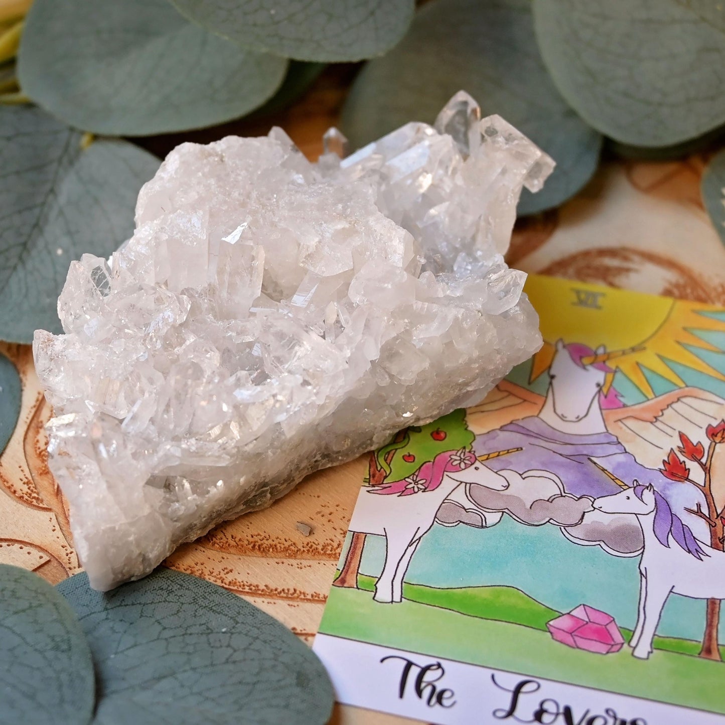 A Grade Clear Quartz Cluster #1