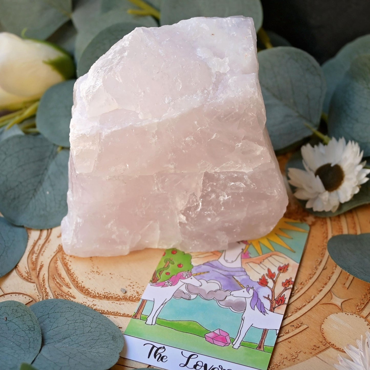 Rose Quartz Raw Chunk #3