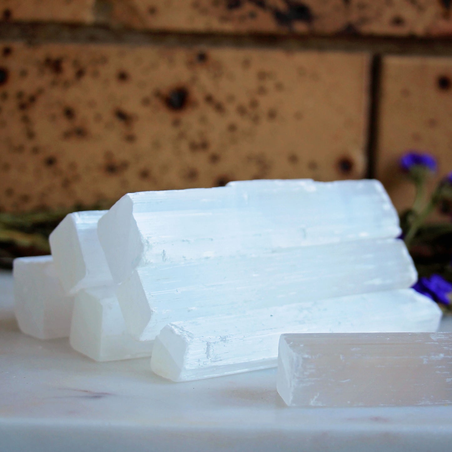 Selenite Rod - Crystal - Gemstone - Polished - Shape - Natural - Raw - Cleanse - Recharge - Home Decor