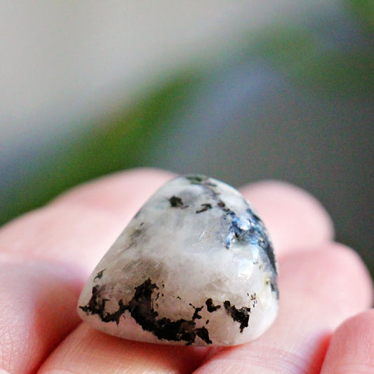 Rainbow Moonstone Tumbles - Tumbled Stone -  Polished - Piece - Natural - Cut - Sparkle - Geode - Crystal - Gemstone - Rock - Fertility