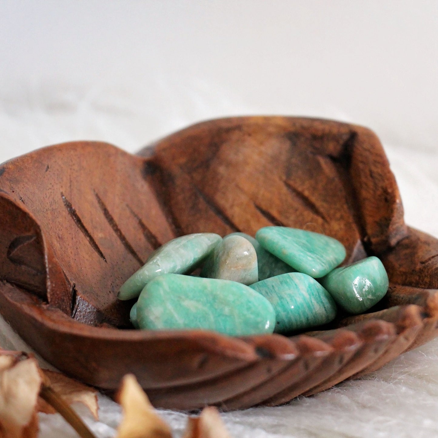 Amazonite Tumbles - Tumbled Stone -  Polished - Piece - Natural - Cut - Sparkle - Geode - Crystal - Gemstone - Rock - Decor