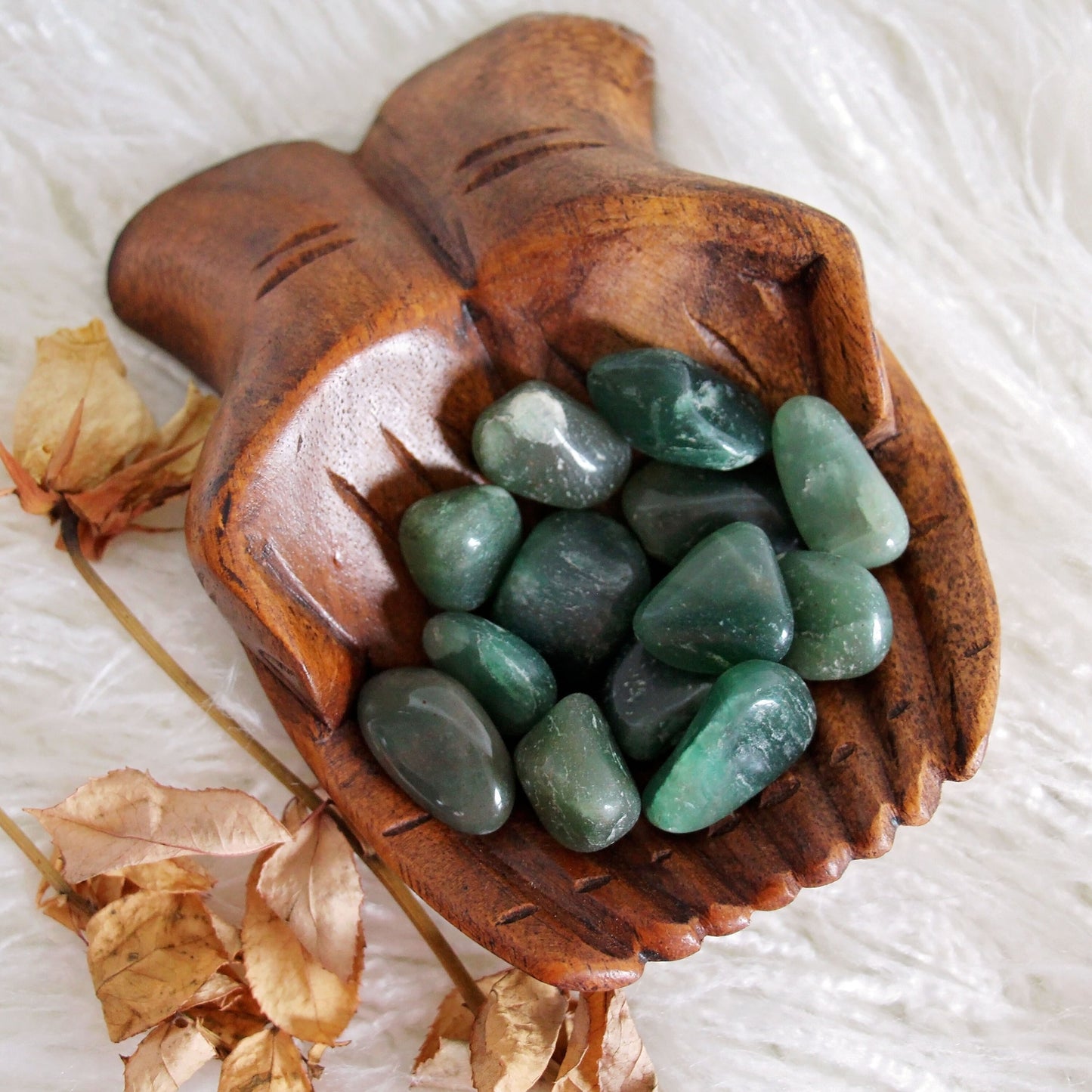 Green Aventurine Tumbles - Polished - Piece - Natural - Cut -Crystal - Gemstone - Rock - Heart Chakra - Love