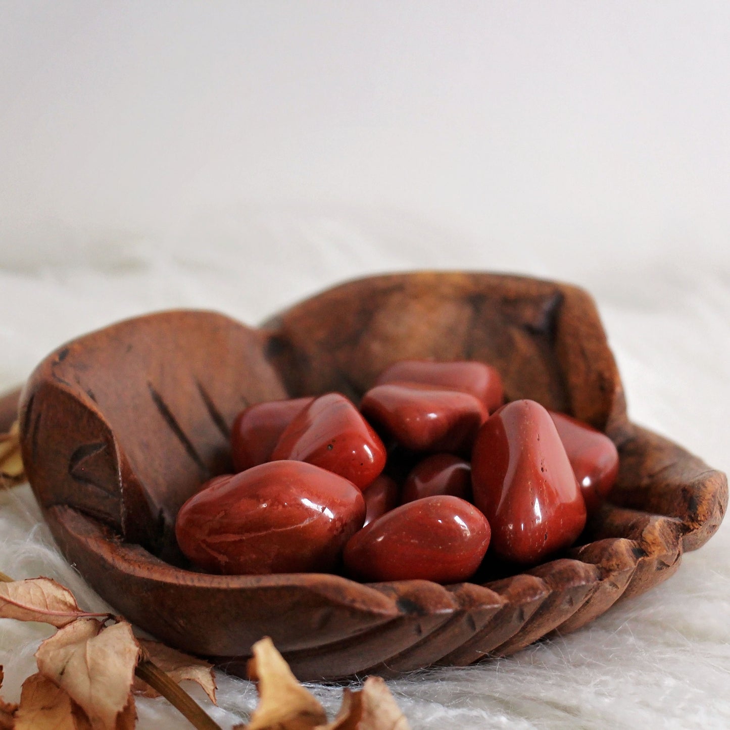 Red Jasper Tumbles - Tumbled Stone -  Polished - Piece - Natural - Cut - Sparkle - Geode - Crystal - Gemstone - Rock - Decor
