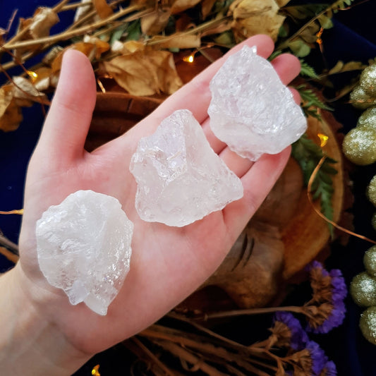 Clear Quartz - Raw - Medium
