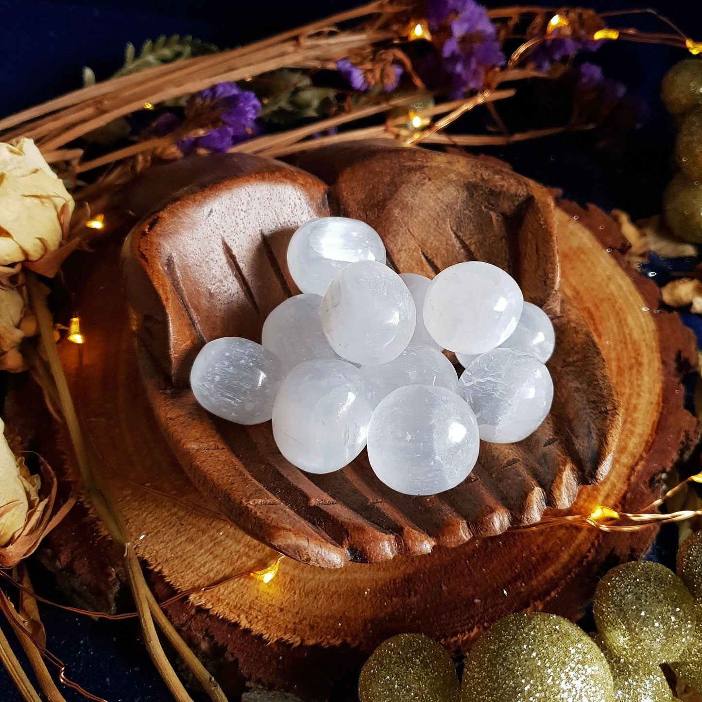Selenite Tumbles