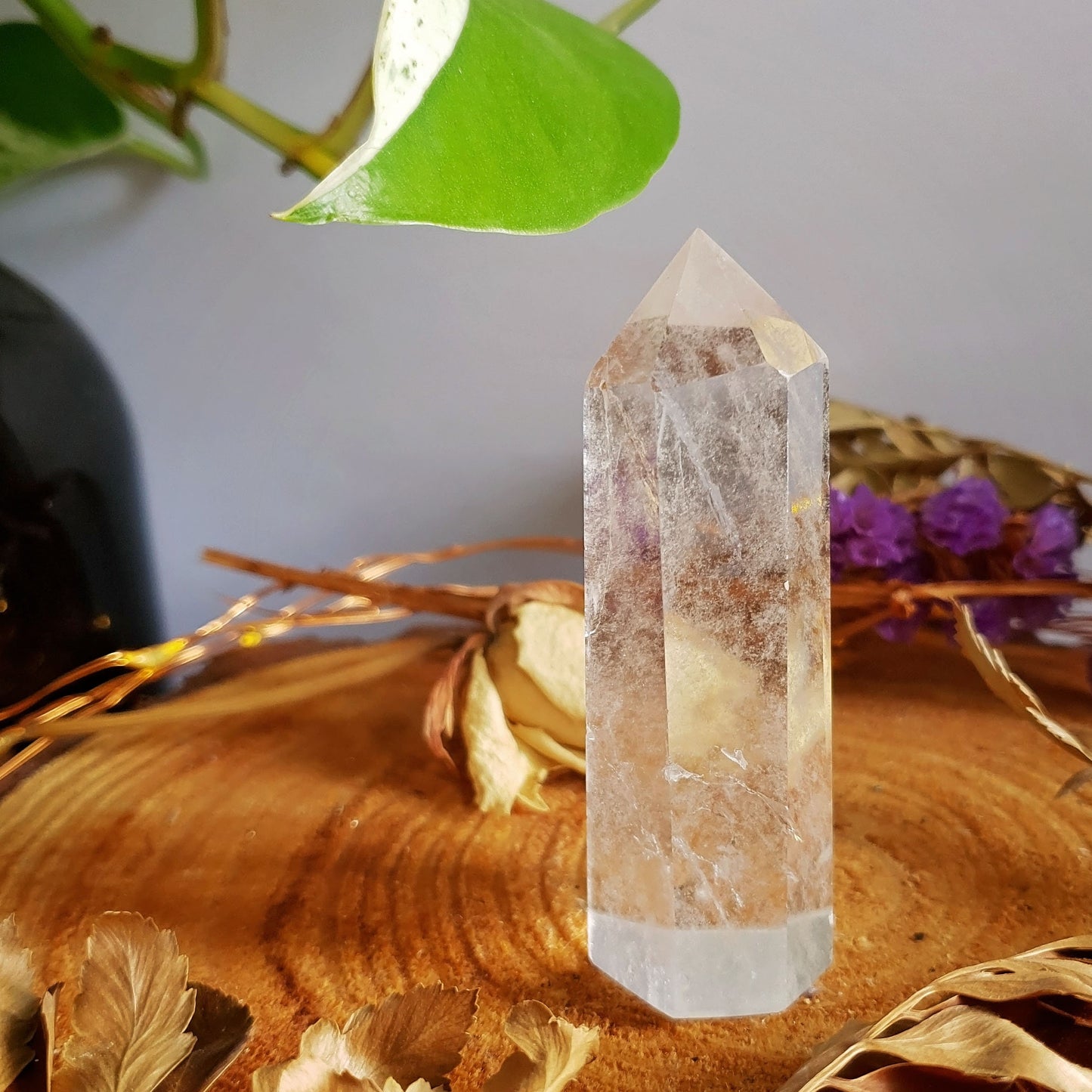 Clear Quartz Polished Point #8