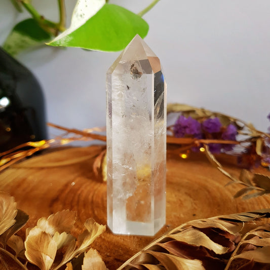 Clear Quartz Polished Point #12
