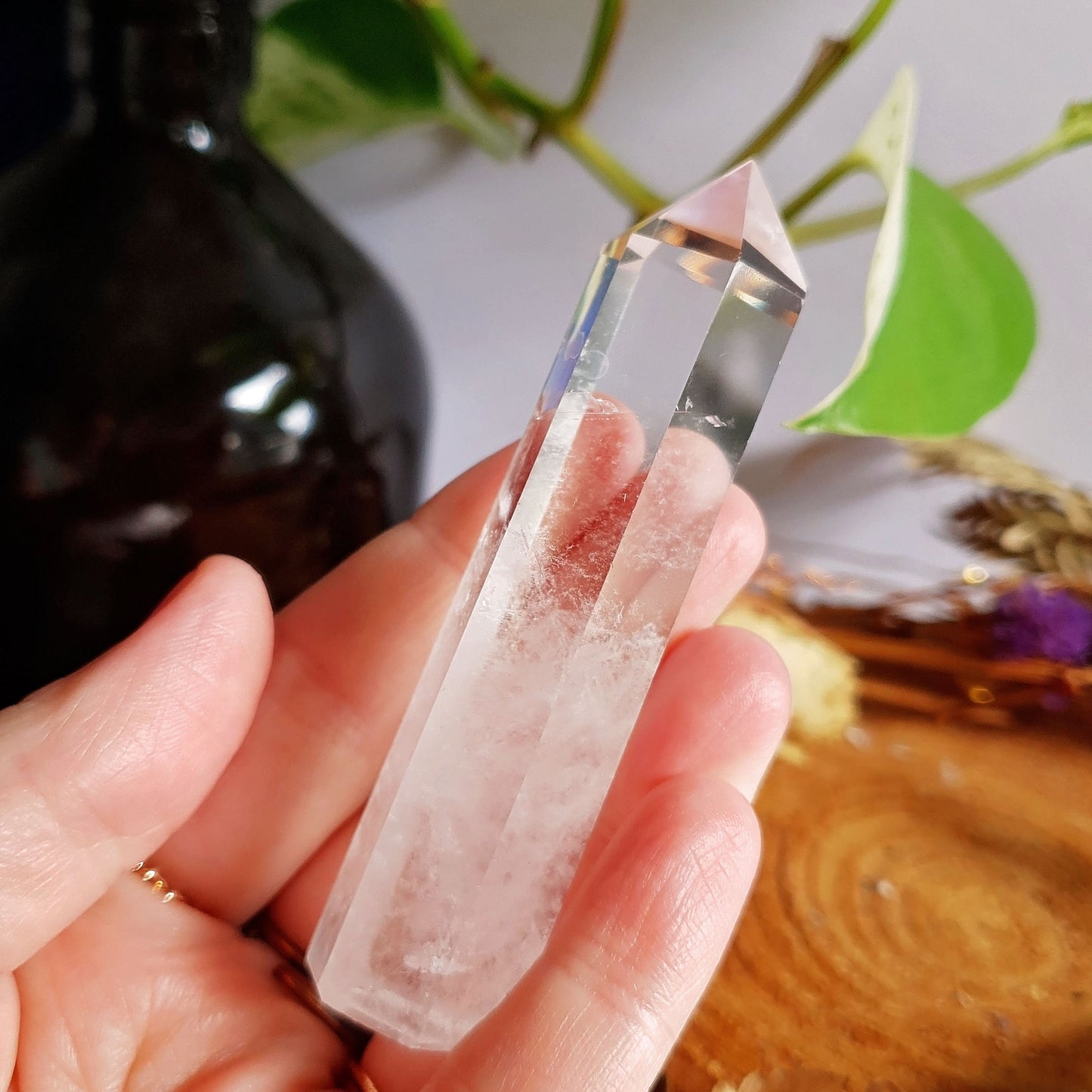 Clear Quartz Polished Point #3