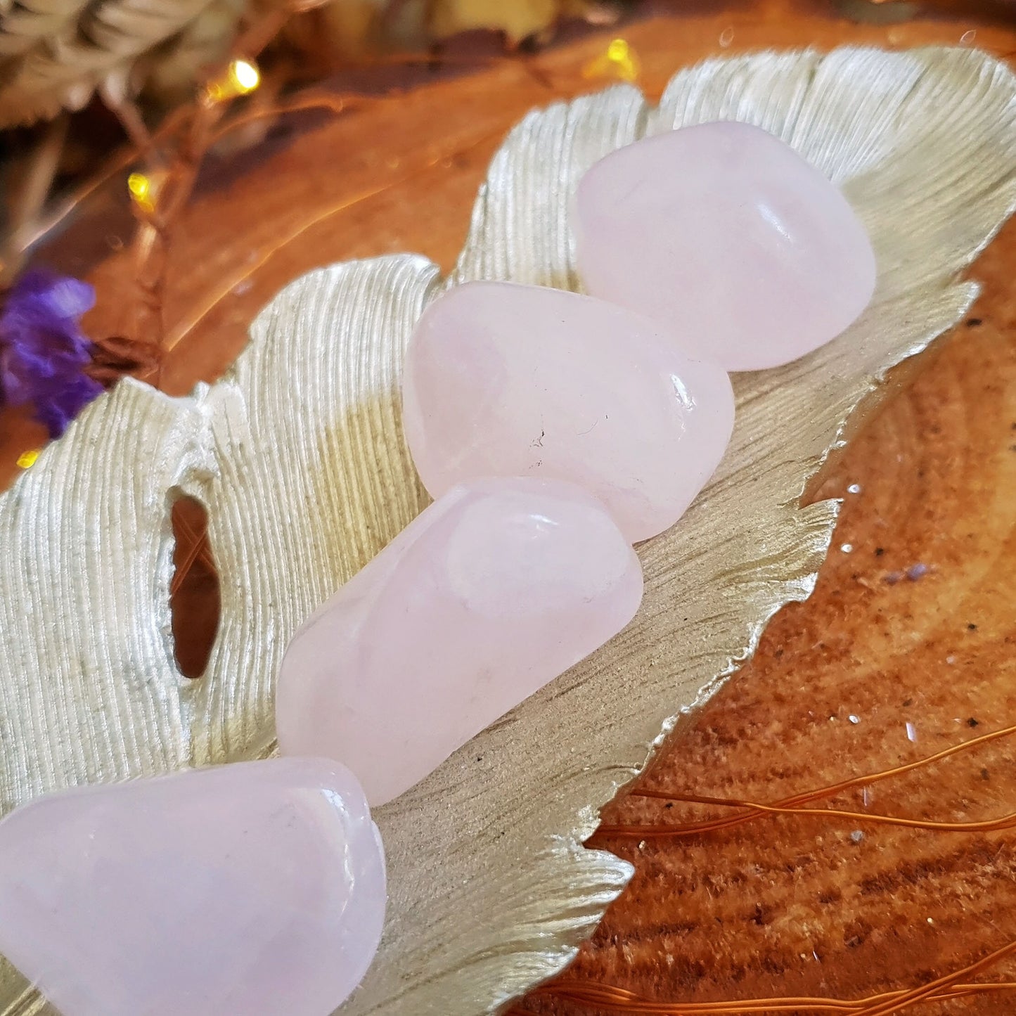 Rose Quartz Tumbles - Small