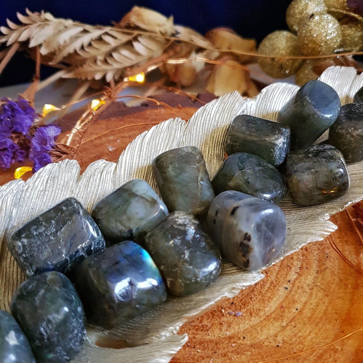 Labradorite Tumbles