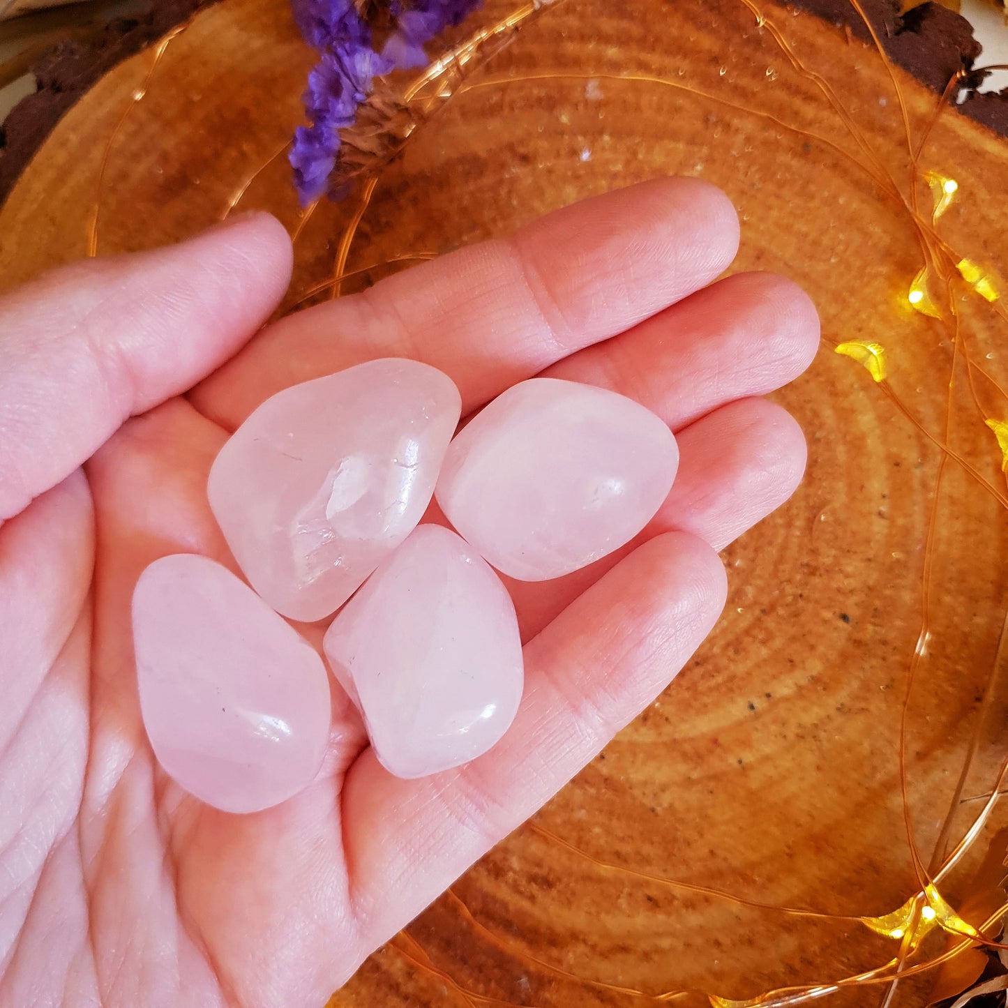 Rose Quartz Tumbles - Small