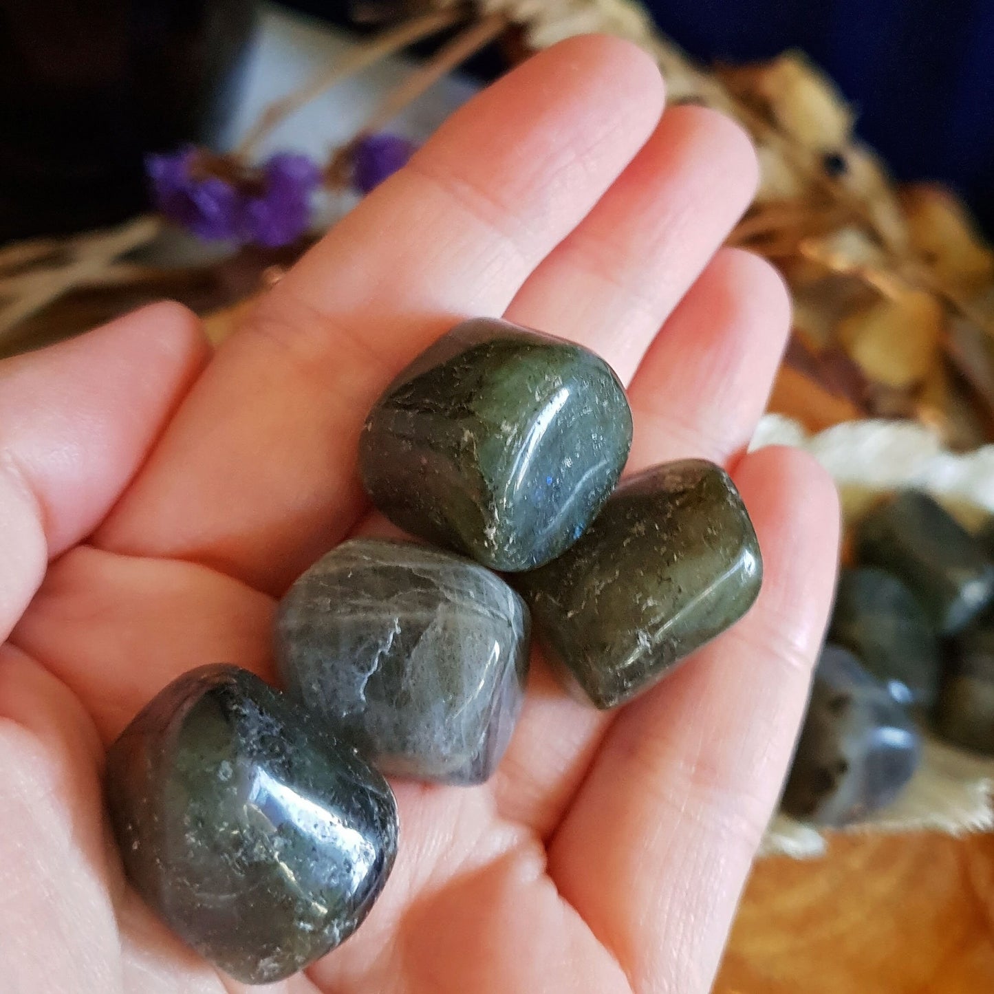 Labradorite Tumbles