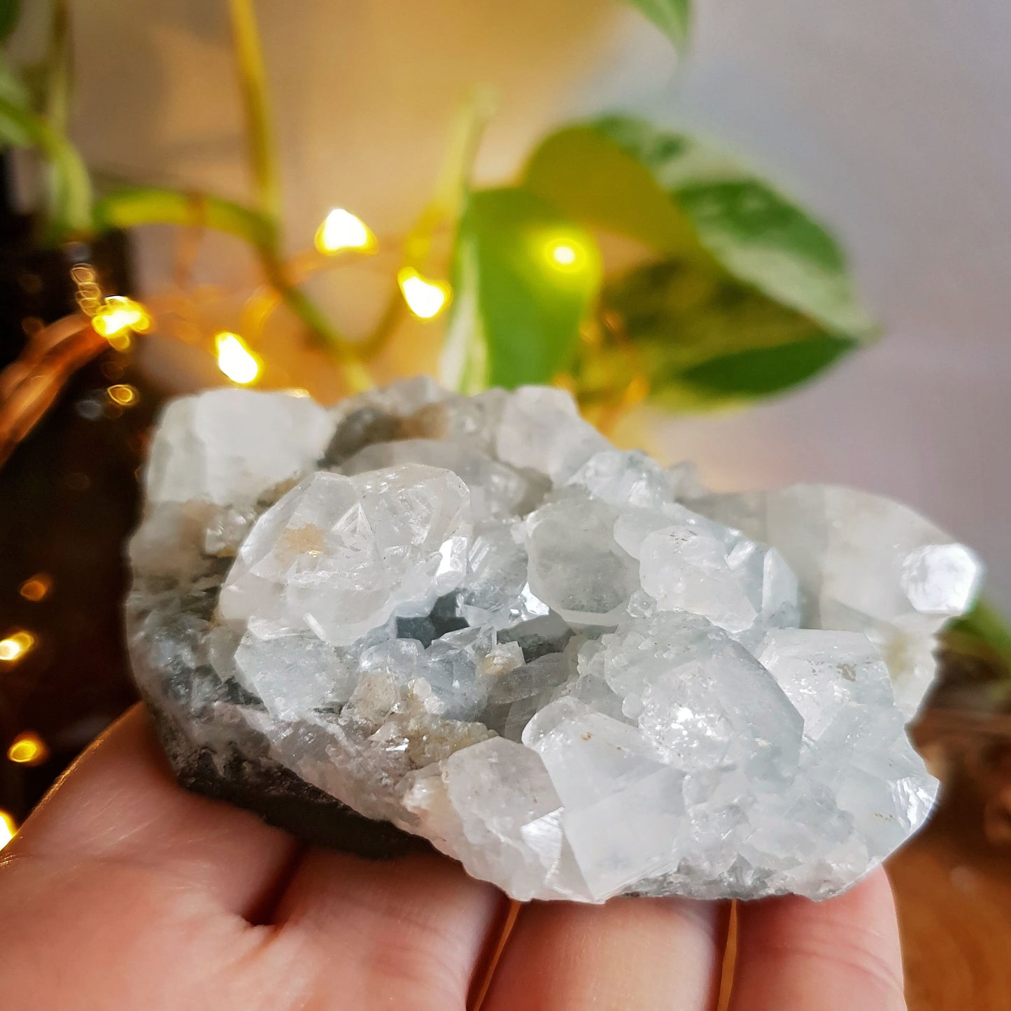 Apophyllite With Stilbite Cluster #10