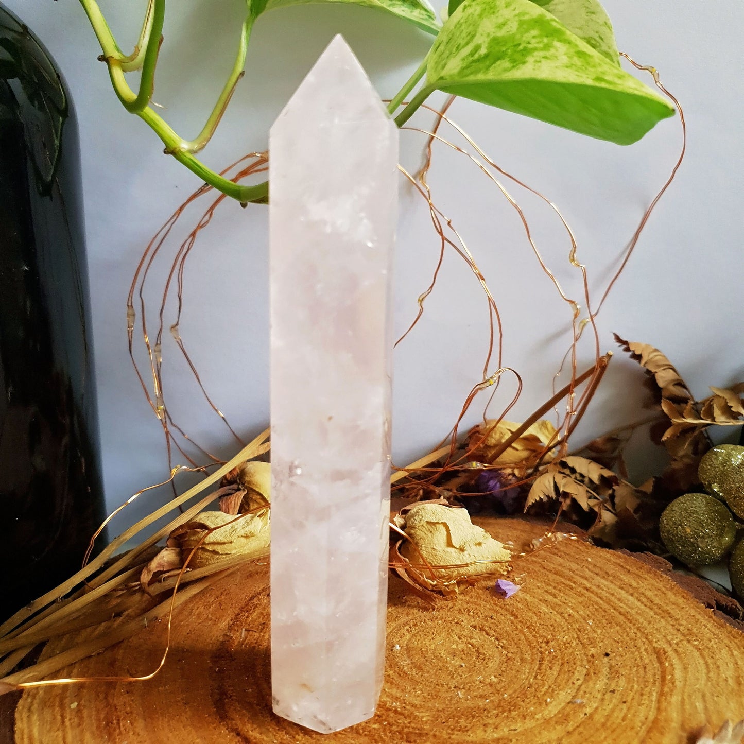 Rose Quartz Polished Point #2