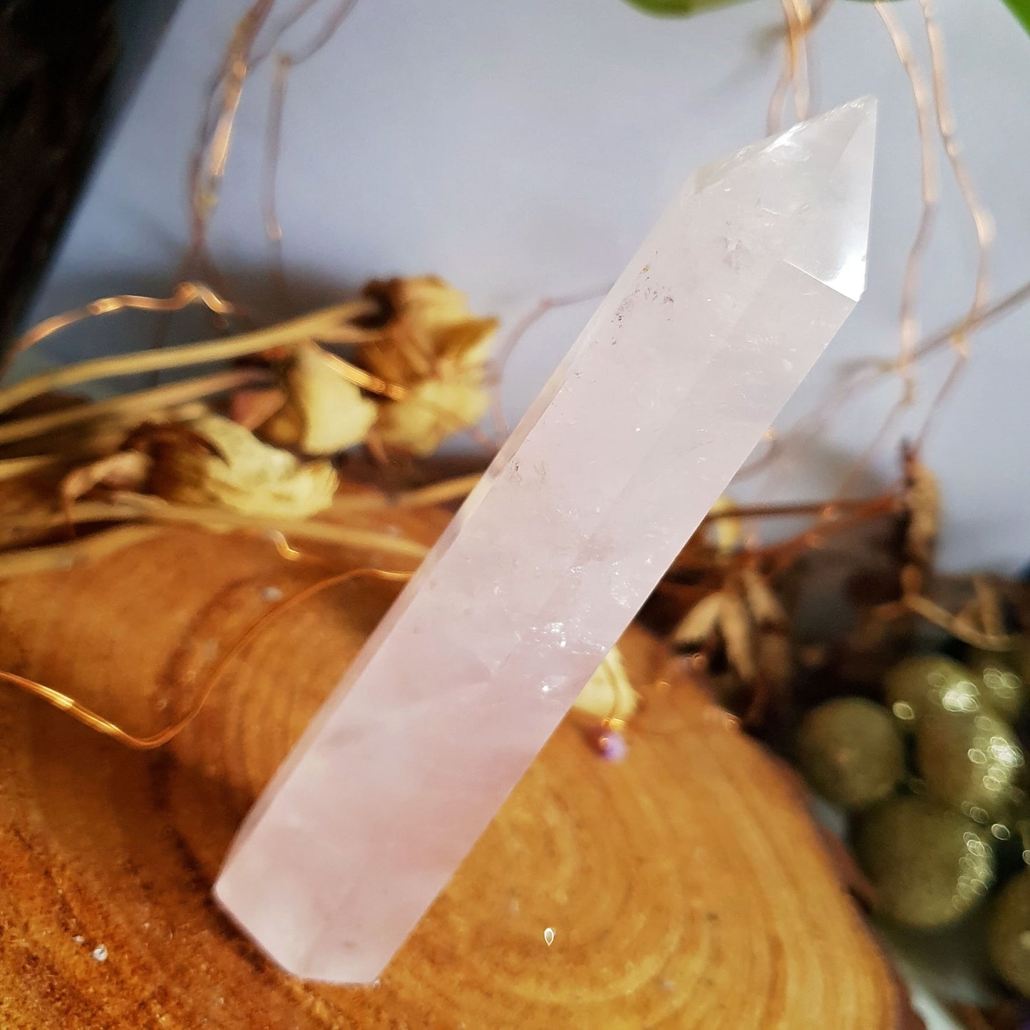 Rose Quartz Polished Point #5