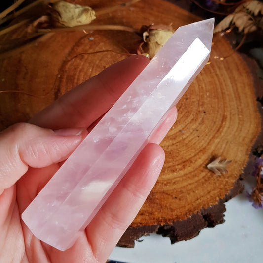 Rose Quartz Polished Point #5