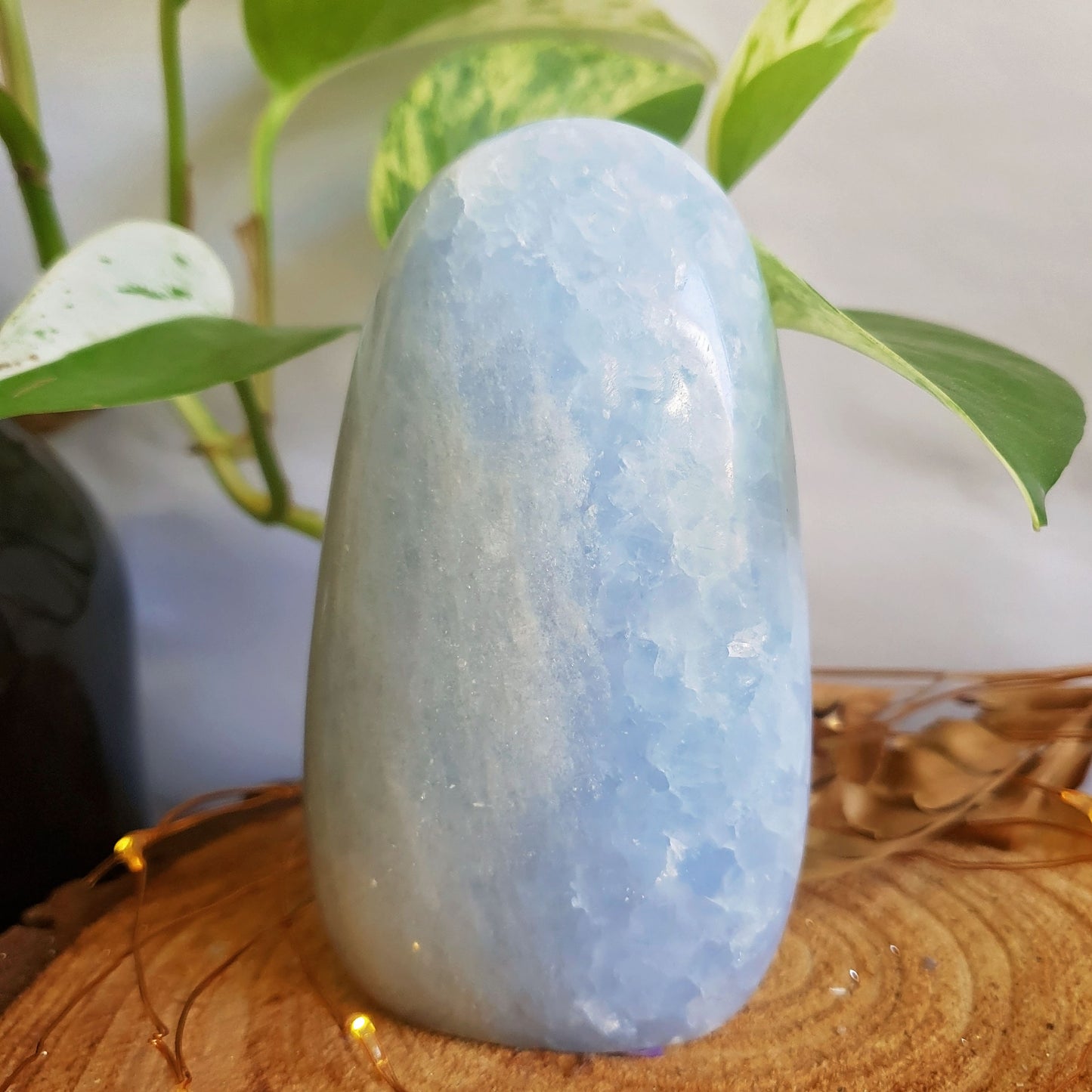 Blue Calcite Polished Freeform #2