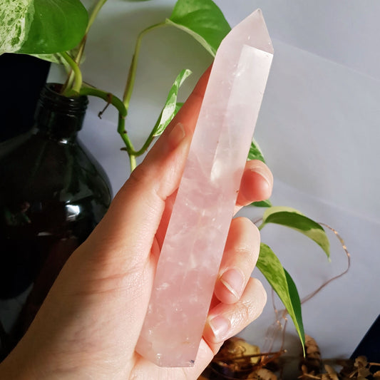 Rose Quartz Polished Point #2