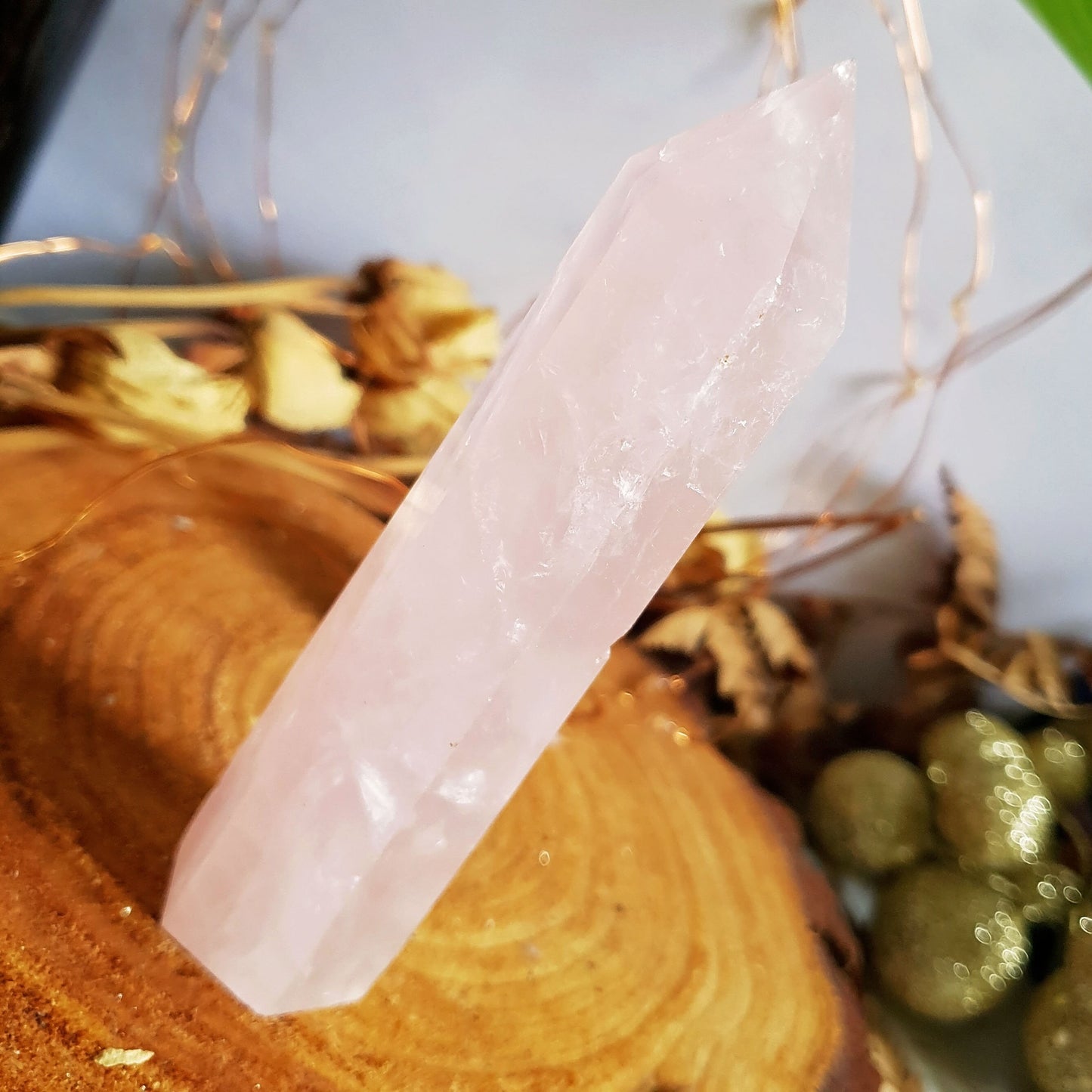 Rose Quartz Polished Point #8