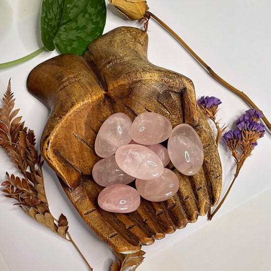 Rose Quartz Tumbles - A Grade