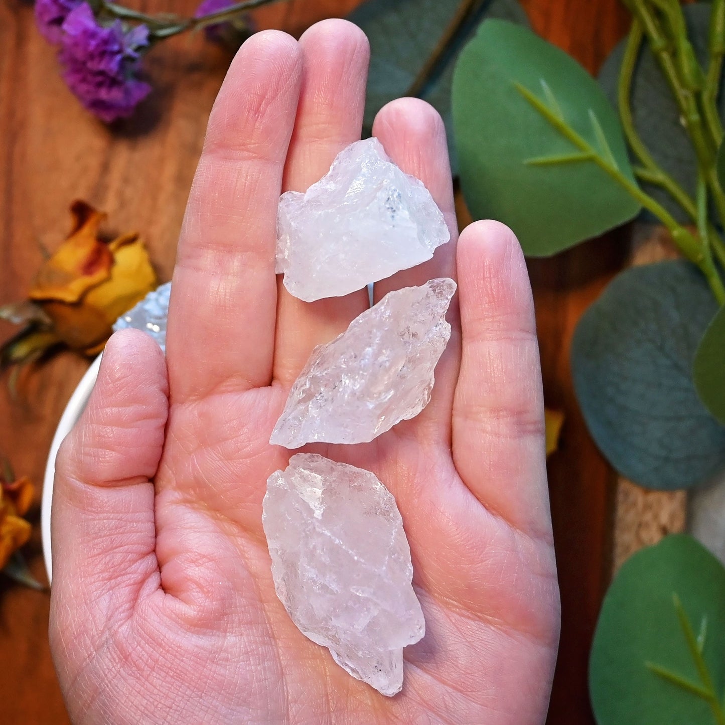 Clear Quartz - Raw - Small