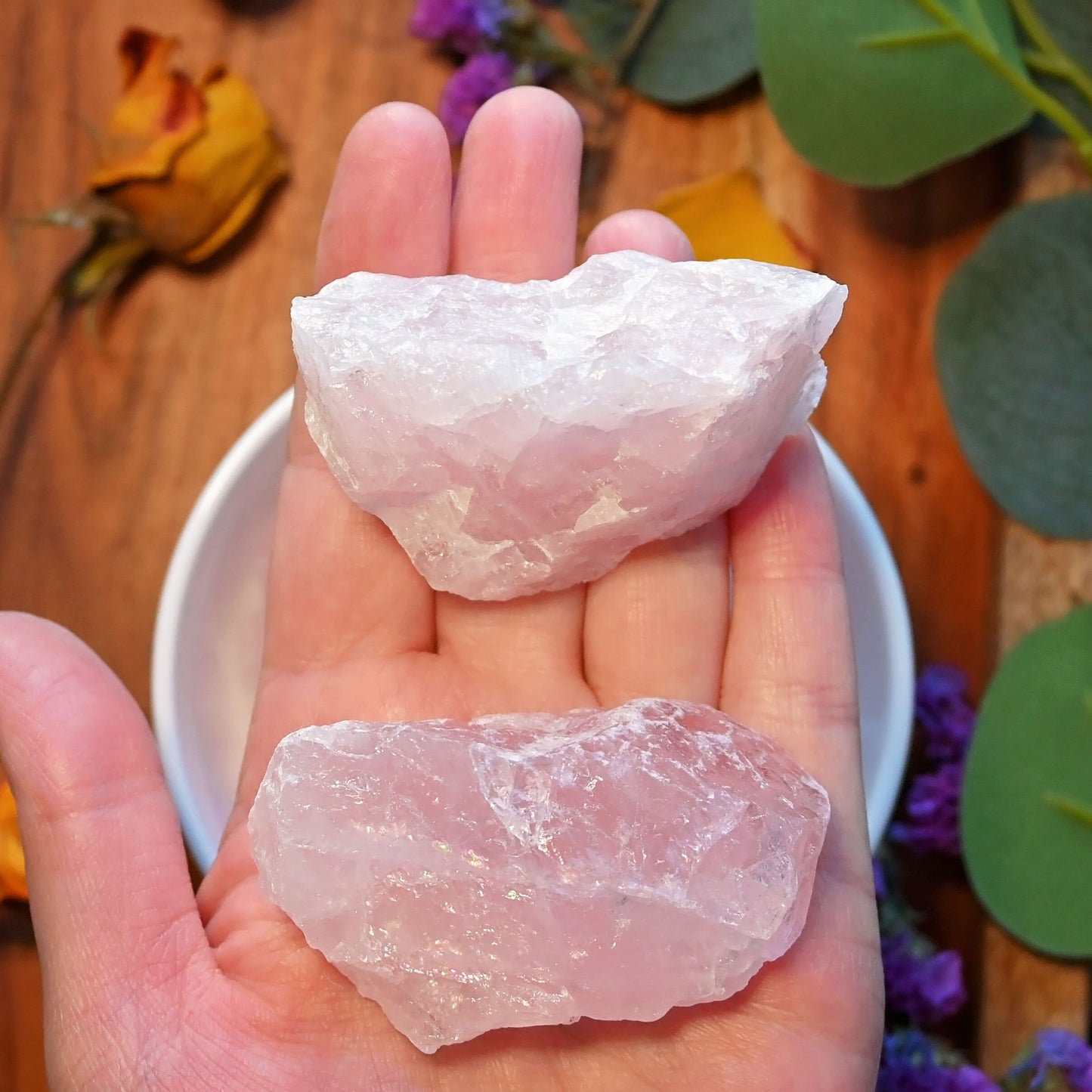 Rose Quartz - Raw - Medium