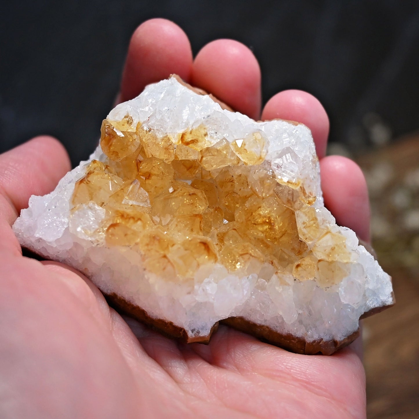 Citrine Cluster #4