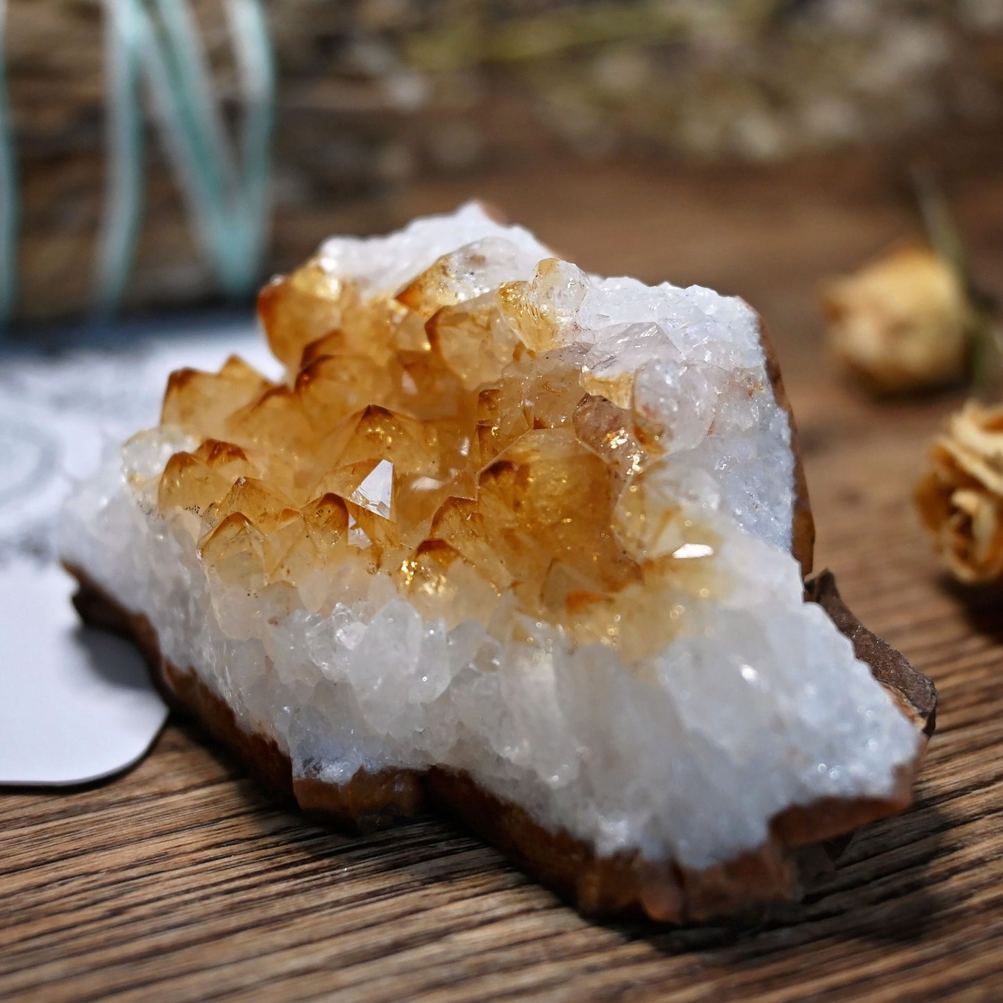 Citrine Cluster #4