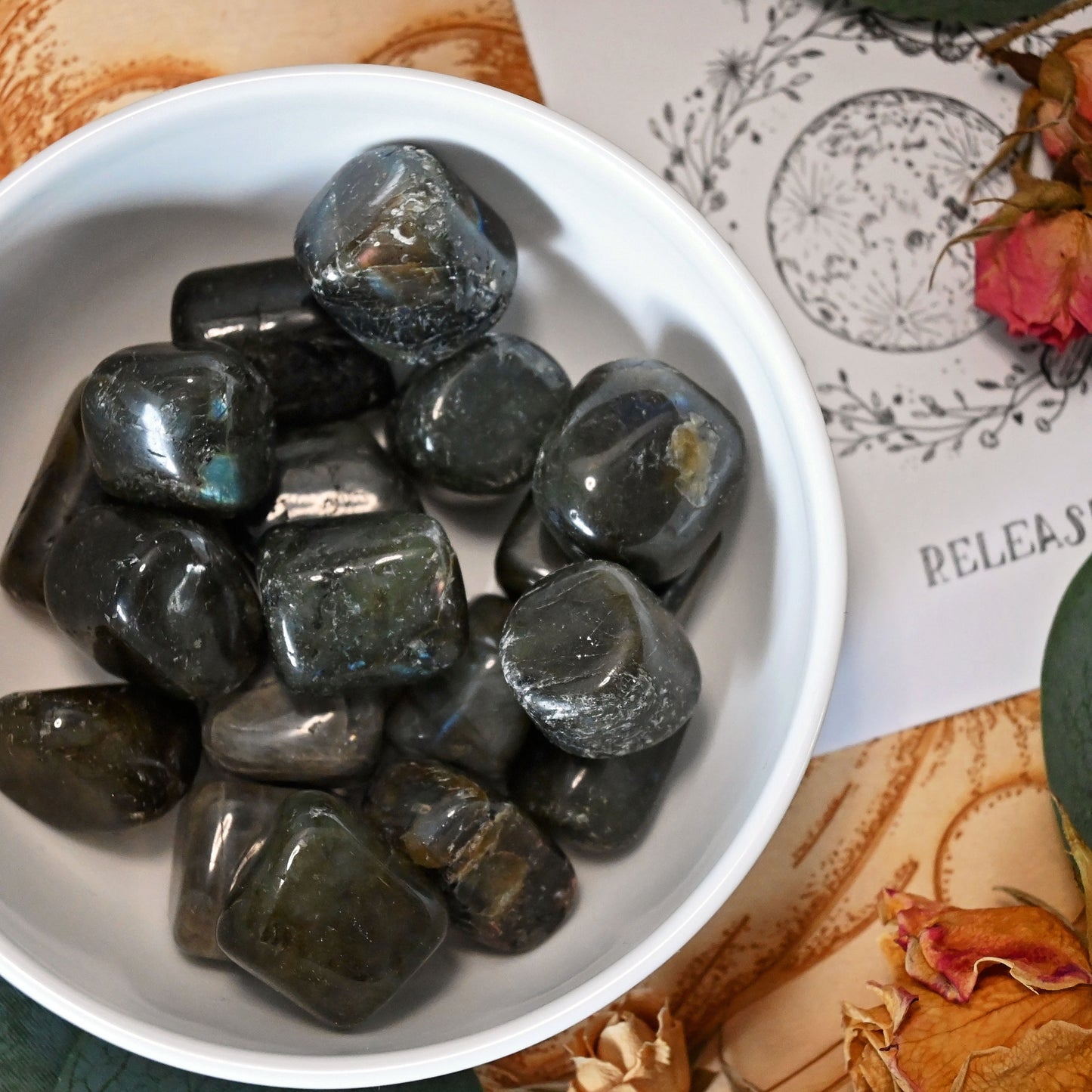 Labradorite Tumbles - Medium