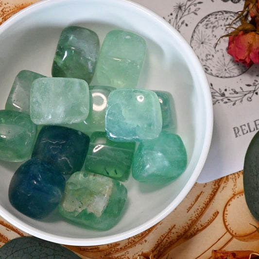 Green Fluorite Tumbles - XLarge
