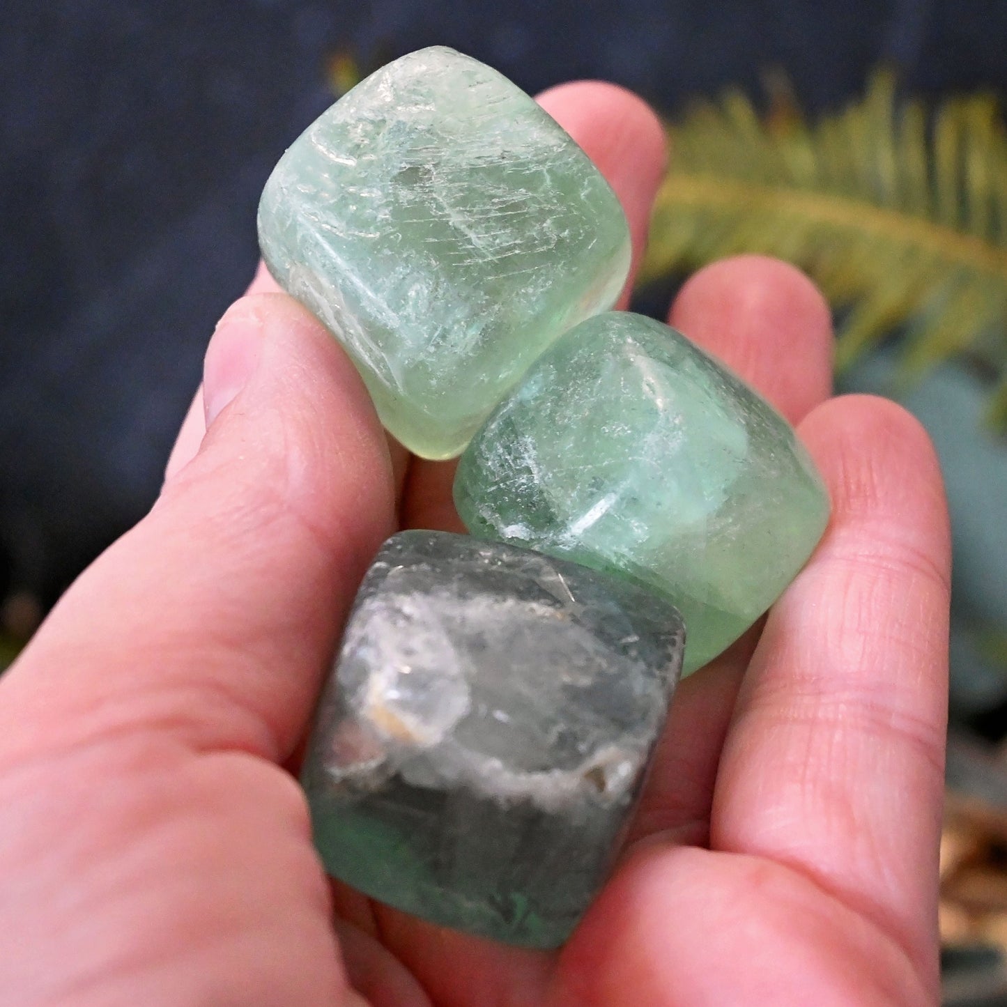 Green Fluorite Tumbles - Large