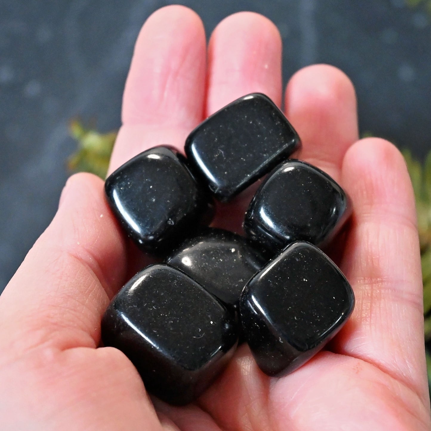 Black Obsidian Tumbles - Small