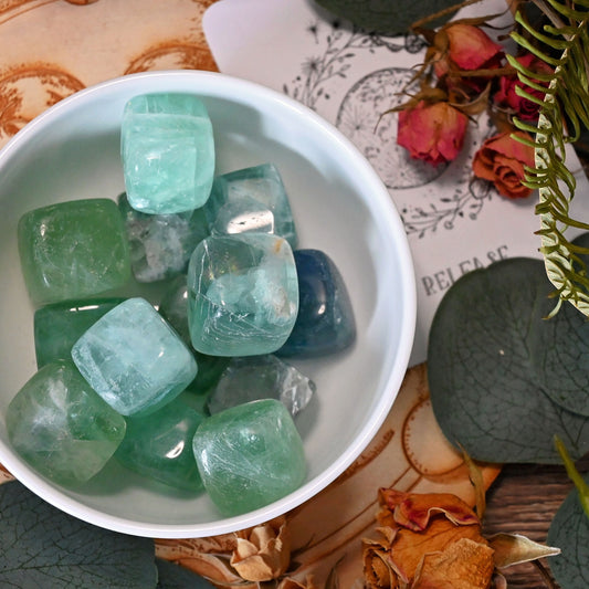 Green Fluorite Tumbles - Large