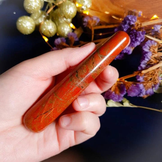 Red Jasper Yoni Egg Set