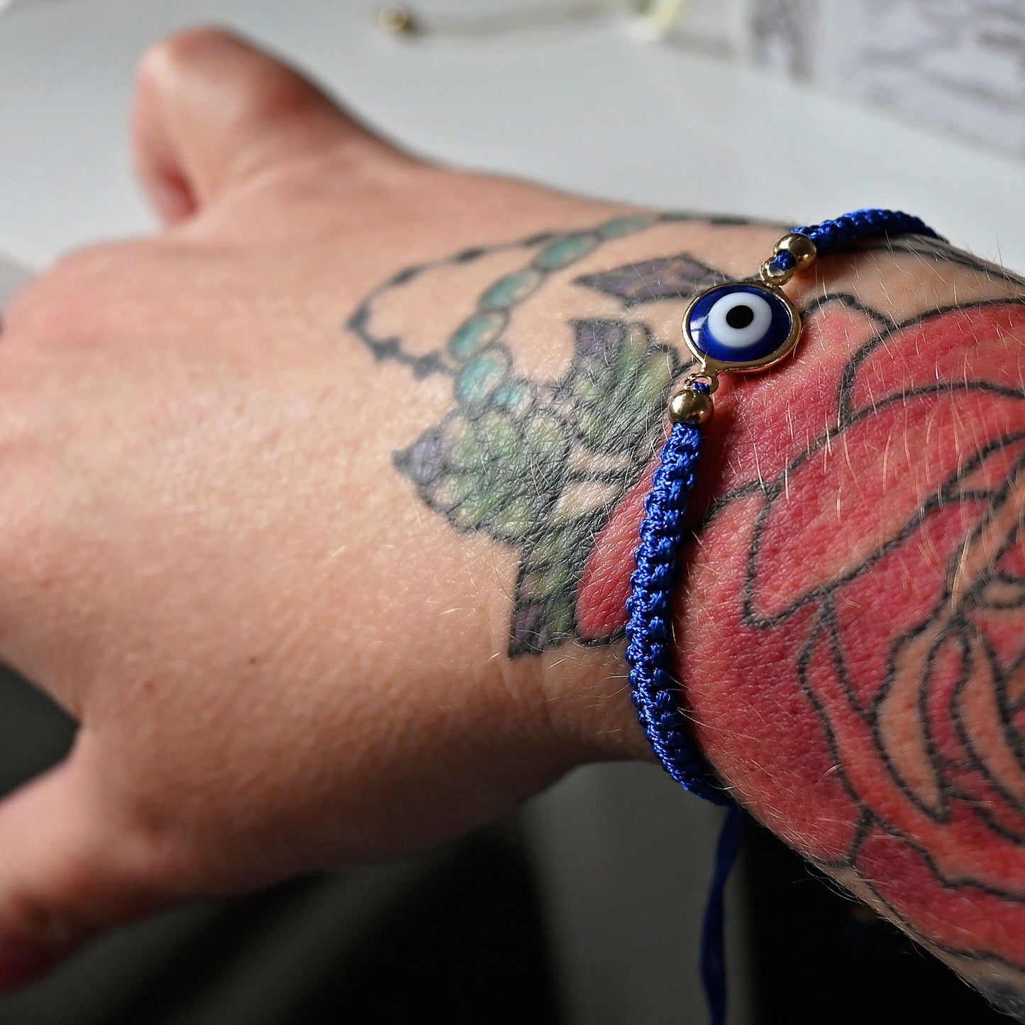 Protect Me - Evil Eye Bracelet - Blue