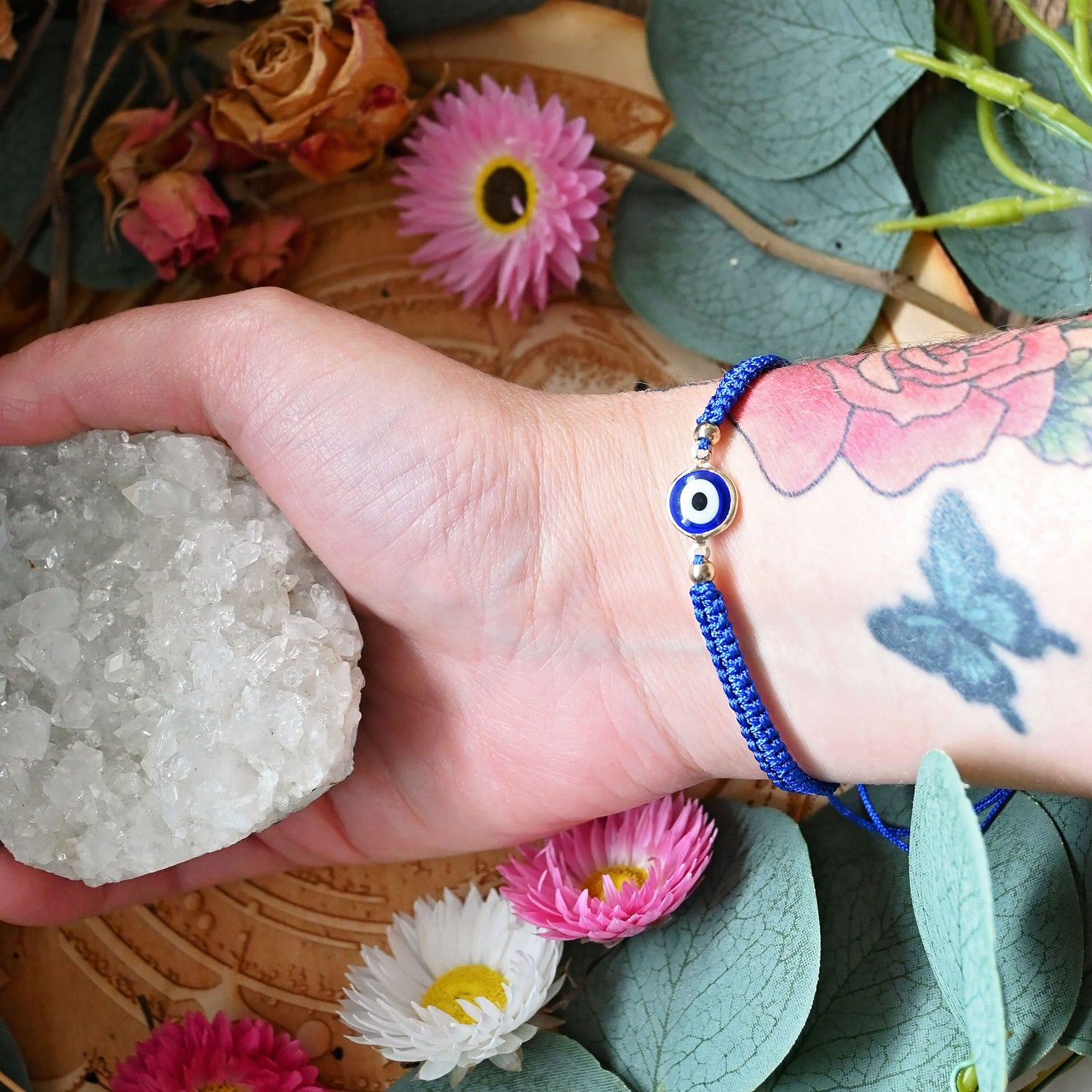 Protect Me - Evil Eye Bracelet - Blue