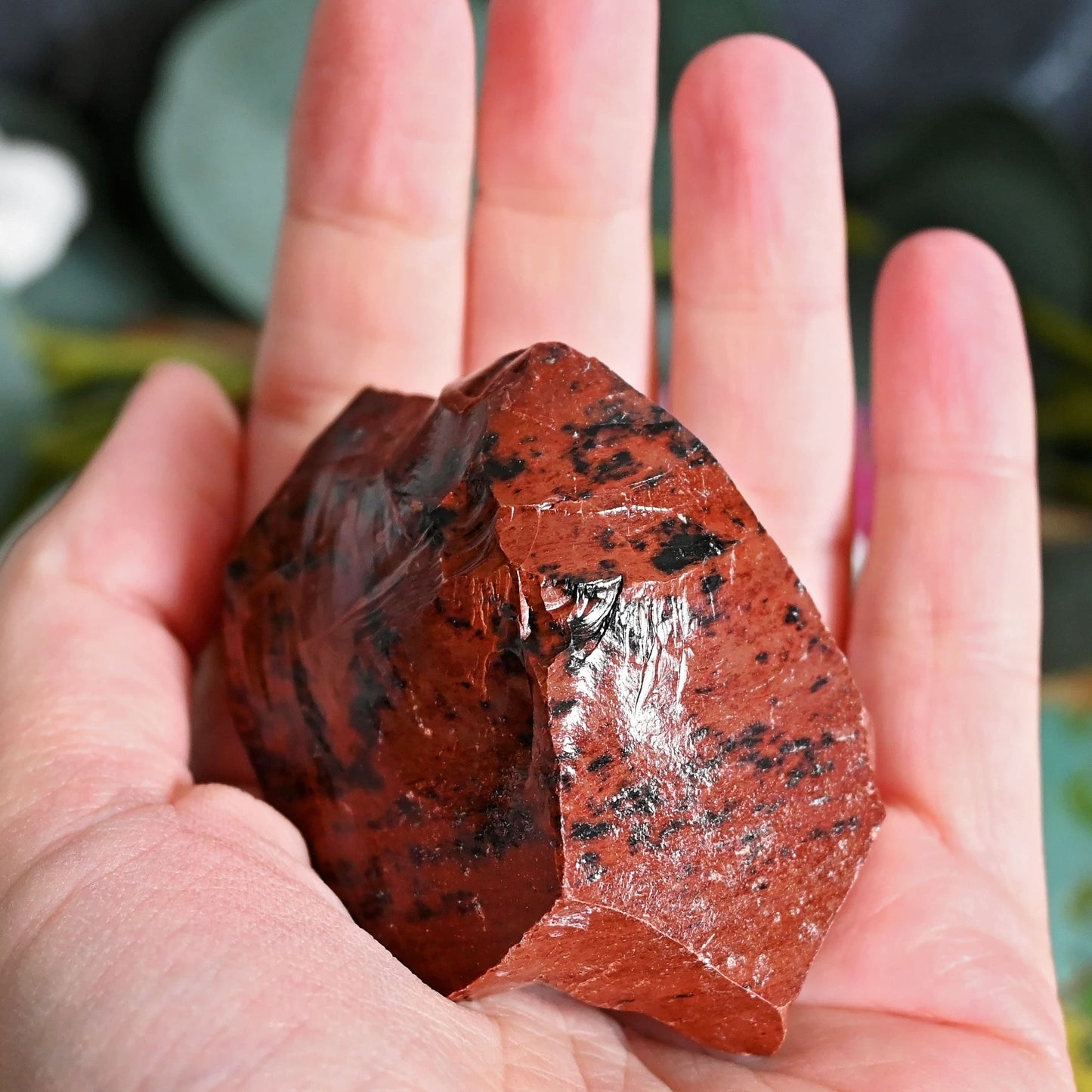 Mahogany Obsidian Raw Chunk - Medium