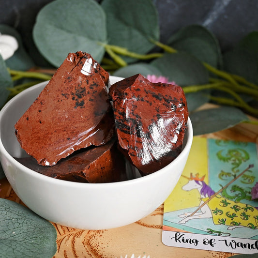 Mahogany Obsidian Raw Chunk - Medium