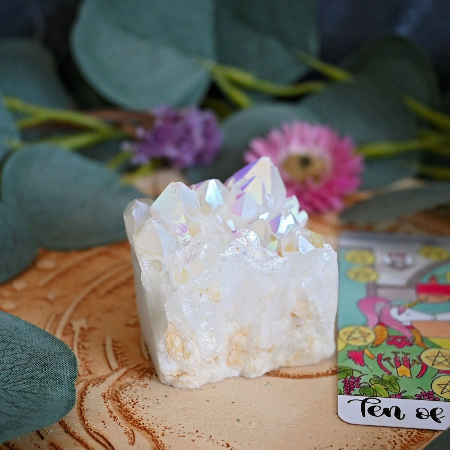 Angel Aura Quartz Cluster #1