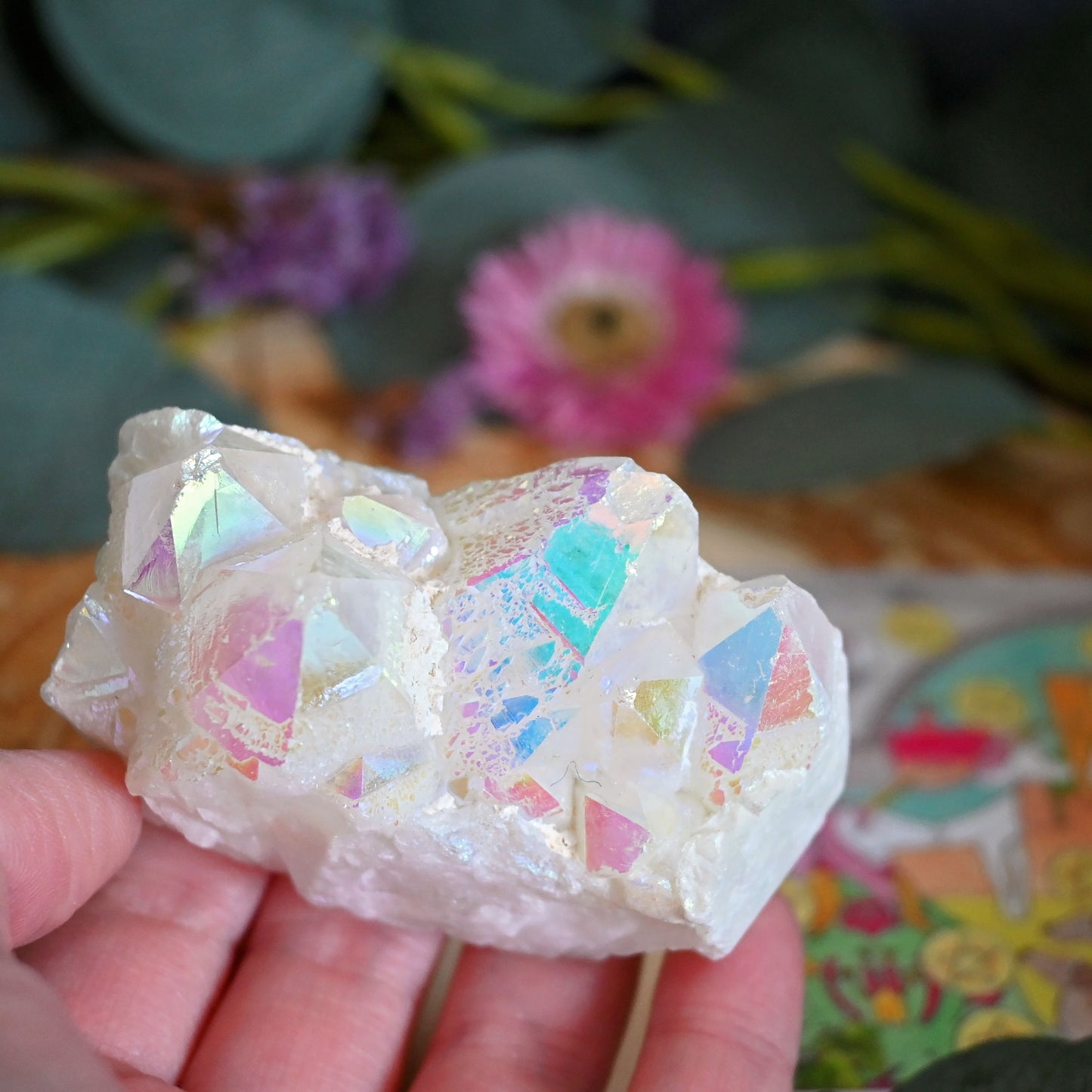 Angel Aura Quartz Cluster #2