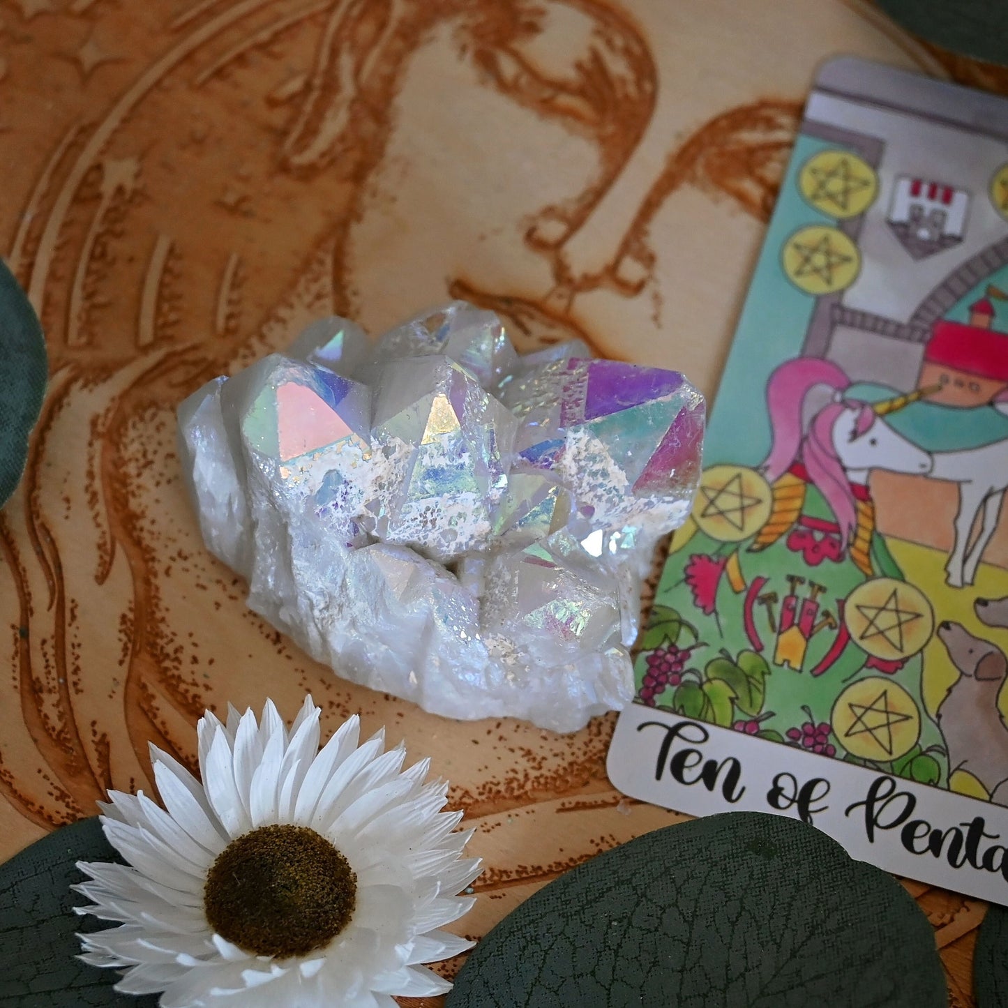 Angel Aura Quartz Cluster #3