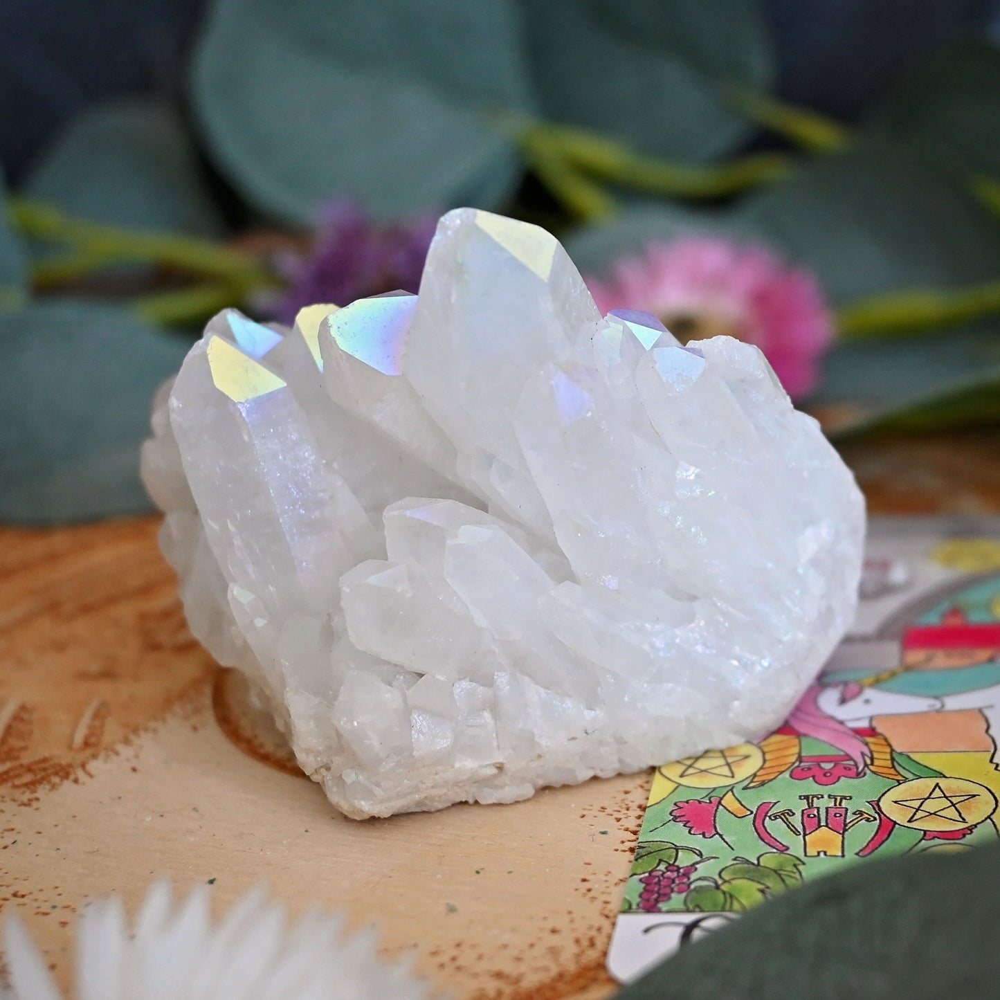 Angel Aura Quartz Cluster #4