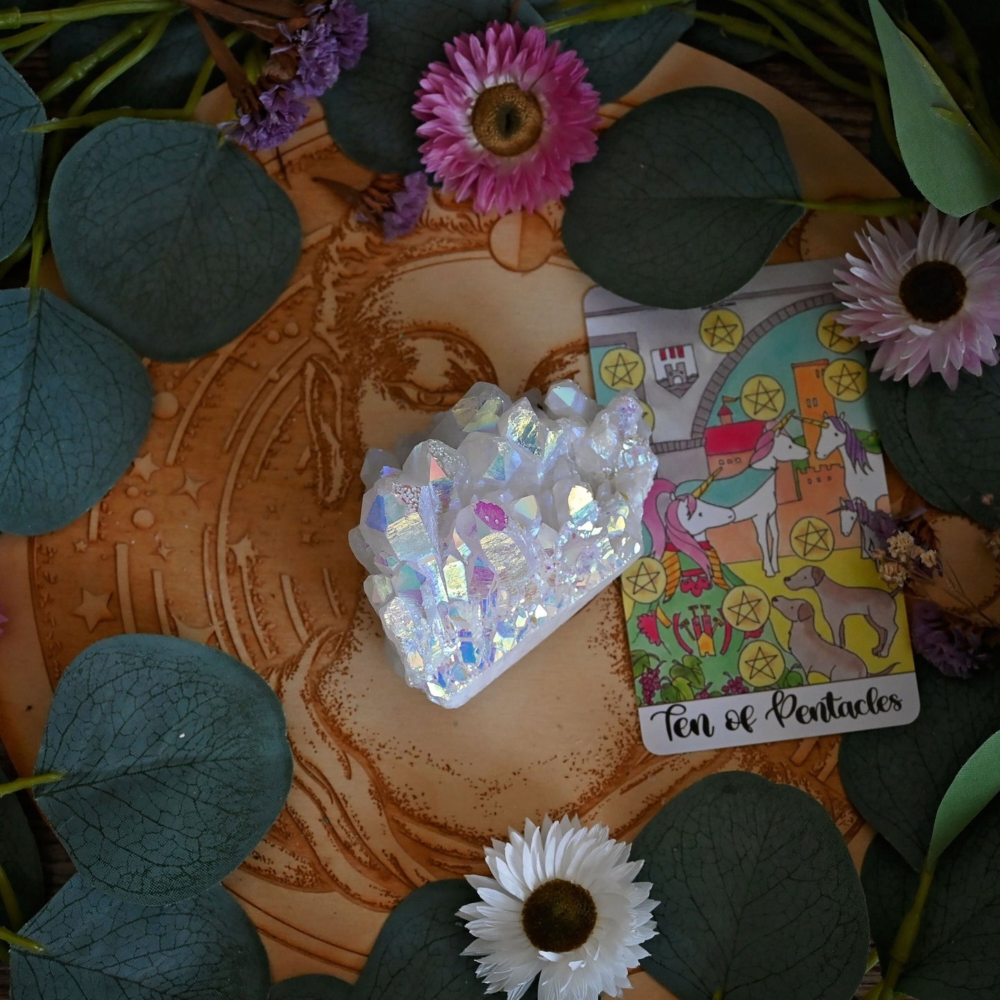 Angel Aura Quartz Cluster #4