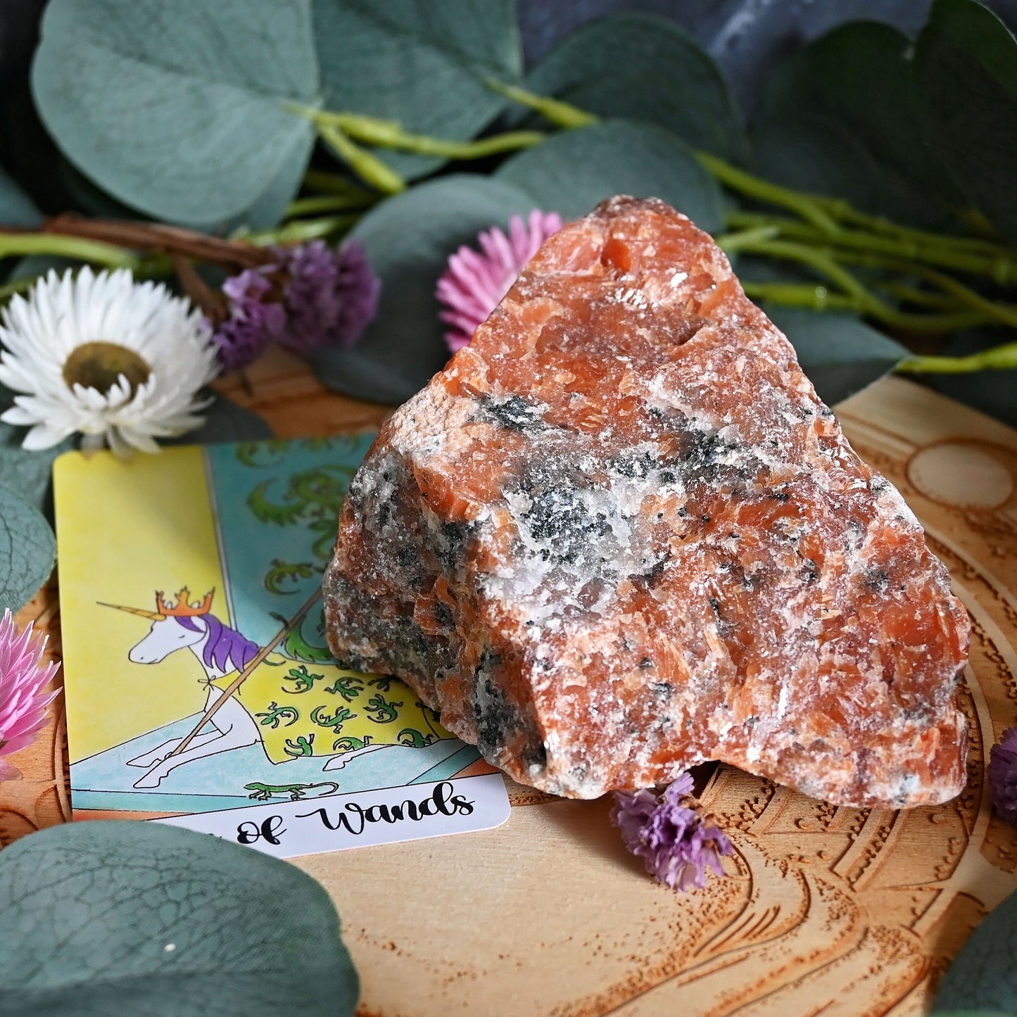 Orchid Calcite Rough #1